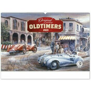 Maxi Calendrier 2023 Voiture course retro 