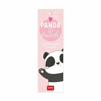 Calendrier marque page 2023 Panda Animaux