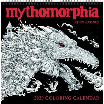 Calendrier 2023 à colorier Créature Mythique