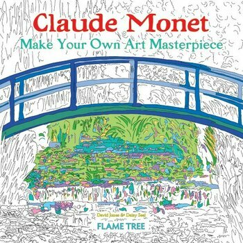Livre de coloriage adulte Art - Claude Monet