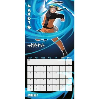 Calendrier 2023 Naruto Shippuden Calendrier 2023 Naruto Shippuden