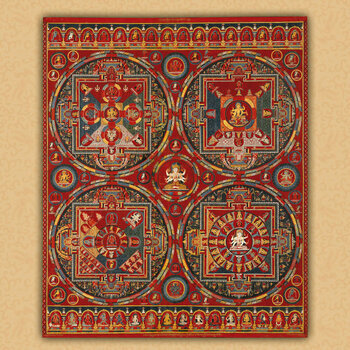 Calendrier 2024 Bouddha Mandala Calendrier 2024 Bouddha Mandala
