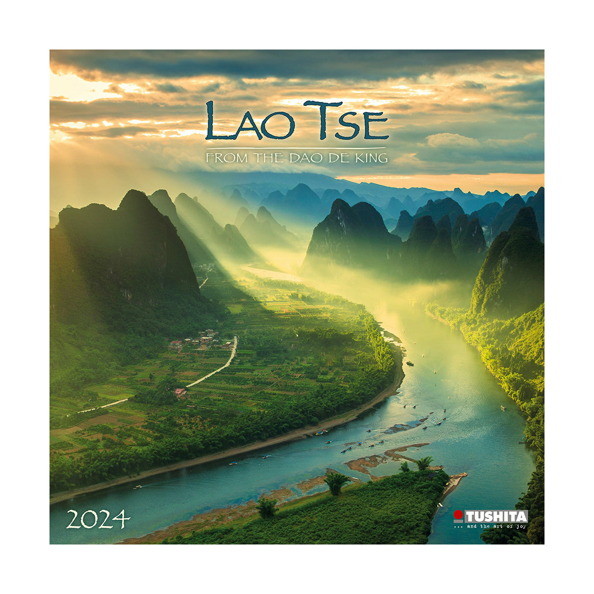 Calendrier 2024 Lao Tse les plus beaux paysages d'Asie