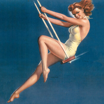 Calendrier 2024 Pin up retro Calendrier 2024 Pin up retro