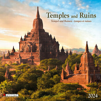 Calendrier 2024 Temples et Ruines