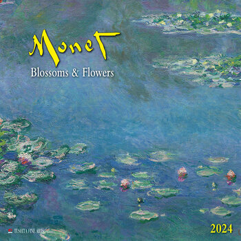 Calendrier 2024 Monet fleurs Calendrier 2024 Monet fleurs