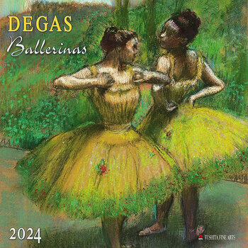 Calendrier 2024 Edgar Degas ballerine Calendrier 2024 Edgar Degas ballerine