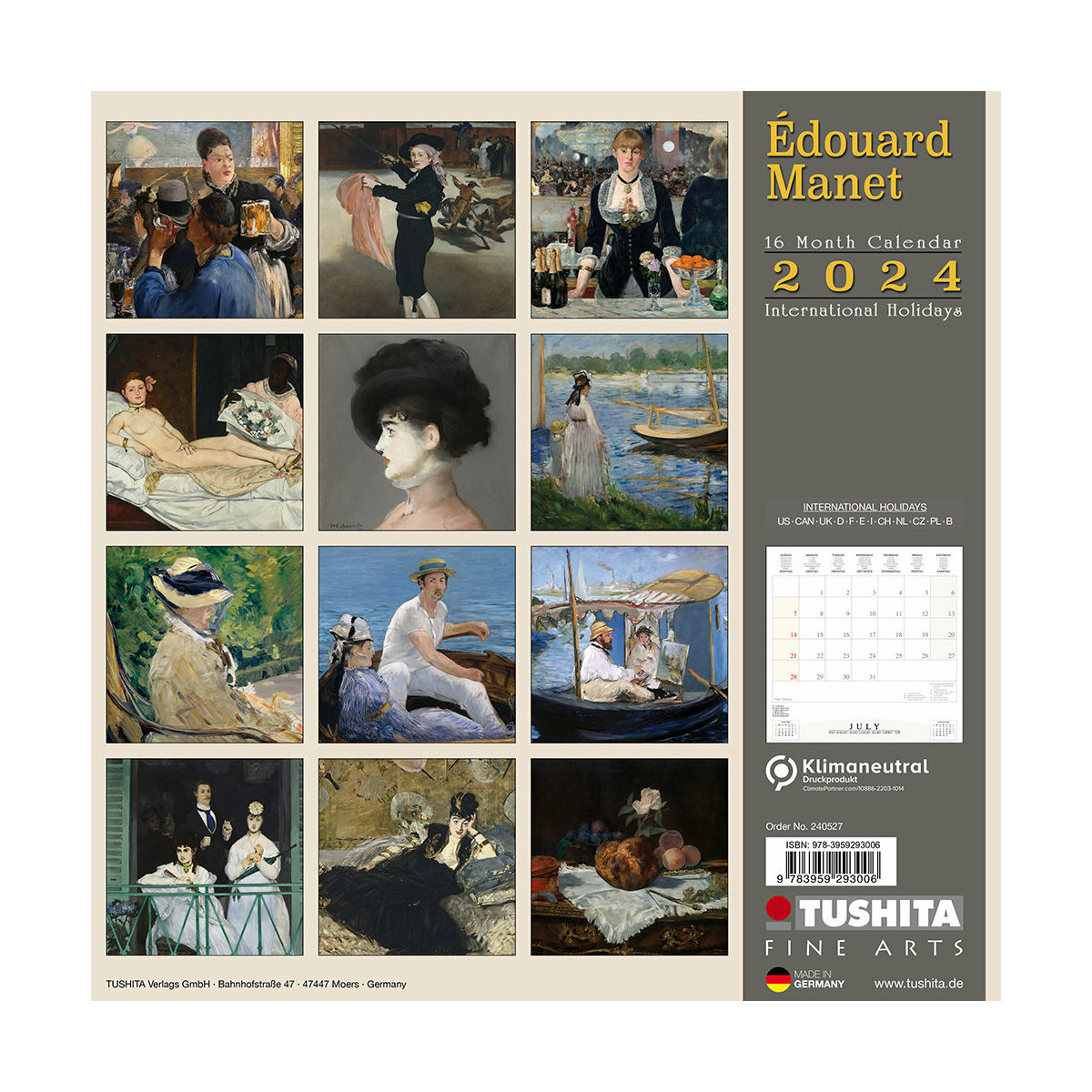 Calendrier 2024 Edouard