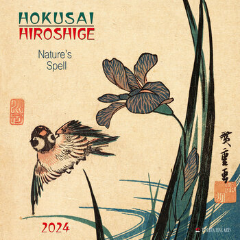 Calendrier 2024 Hokusai Hiroshige nature Calendrier 2024 Hokusai Hiroshige nature