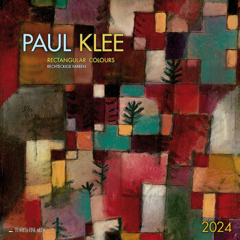 Calendrier 2024 Paul Klee rectangles de couleur Calendrier 2024 Paul Klee rectangles de couleur