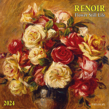 Calendrier 2024 Auguste Renoir Fleurs Calendrier 2024 Auguste Renoir Fleurs