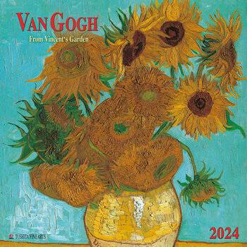 Calendrier 2024 Vincent Van Gogh Jardin