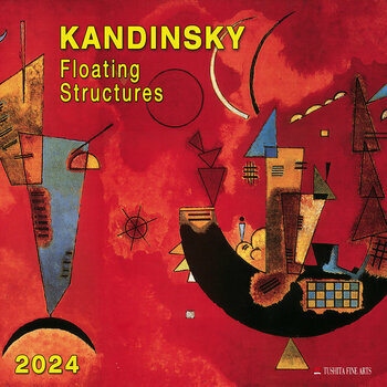 Calendrier 2024 Wassily Kandinsky - structures flottantes Calendrier 2024 Wassily Kandinsky - structures flottantes