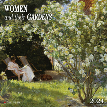 Calendrier 2024 Femme dans leur jardin