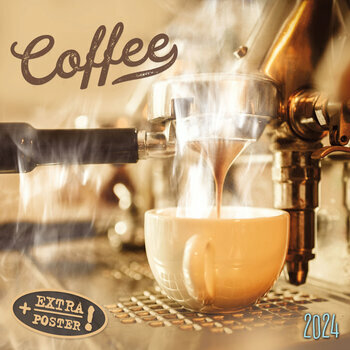 Calendrier 2024 Café AVEC POSTER OFFERT Calendrier 2024 Café AVEC POSTER OFFERT