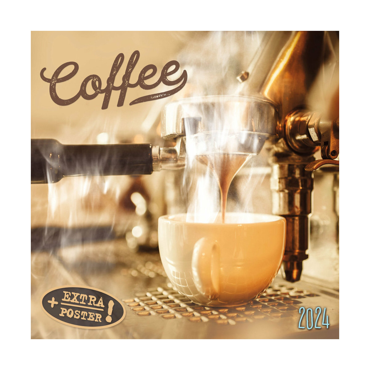 Calendrier 2024 Café avec poster offert