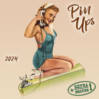 Calendrier 2024 Pin-up vintage AVEC POSTER OFFERT