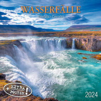 Calendrier 2024 Cascade AVEC POSTER OFFERT Calendrier 2024 Cascade AVEC POSTER OFFERT