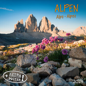 Calendrier 2024 Montagnes Alpes AVEC POSTER OFFERT Calendrier 2024 Montagnes Alpes AVEC POSTER OFFERT
