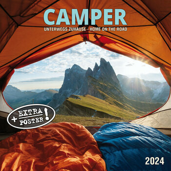 Calendrier 2024 Camping AVEC POSTER OFFERT
