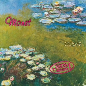 Calendrier 2024 Monet AVEC POSTER OFFERT