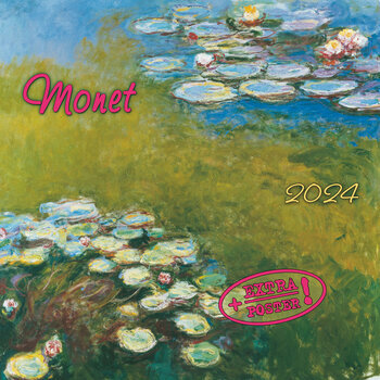 Calendrier 2024 Monet AVEC POSTER OFFERT Calendrier 2024 Monet AVEC POSTER OFFERT