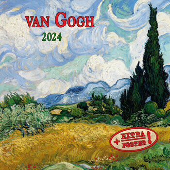 Calendrier 2024 Van Gogh AVEC POSTER OFFERT Calendrier 2024 Van Gogh AVEC POSTER OFFERT