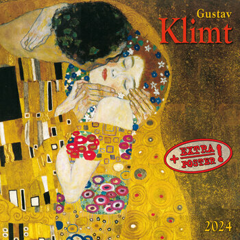 Calendrier 2024 Gustave Klimt AVEC POSTER OFFERT