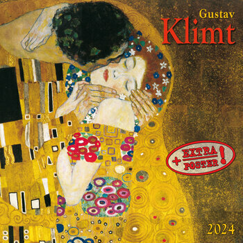 Calendrier 2024 Gustave Klimt AVEC POSTER OFFERT Calendrier 2024 Gustave Klimt AVEC POSTER OFFERT