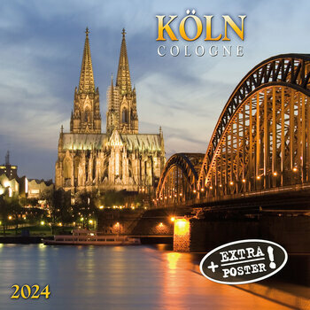 Calendrier 2024 Cologne AVEC POSTER OFFERT