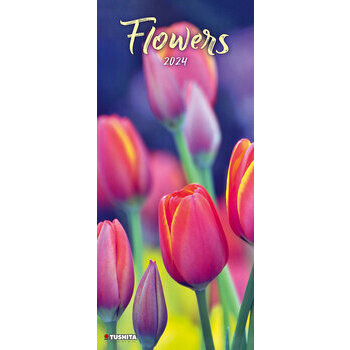 Calendrier 2024 Fleurs Maxi slim