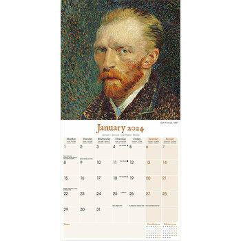 Calendrier 2024 Vincent Van Gogh