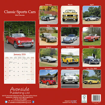 Calendrier 2024 Voiture sportive Calendrier 2024 Voiture sportive