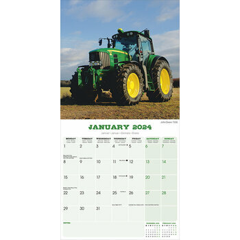 Calendrier 2024 Tracteur