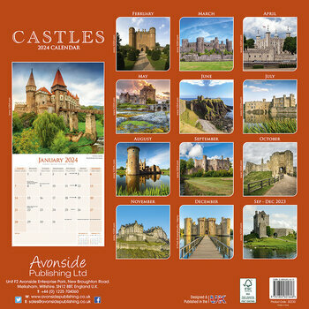 Calendrier 2024 Chateaux 