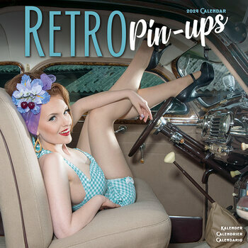 Calendrier 2024 Retro Pin-up sexy Calendrier 2024 Retro Pin-up sexy