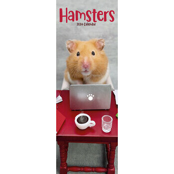 Calendrier 2024 Hamster slim Calendrier 2024 Hamster slim