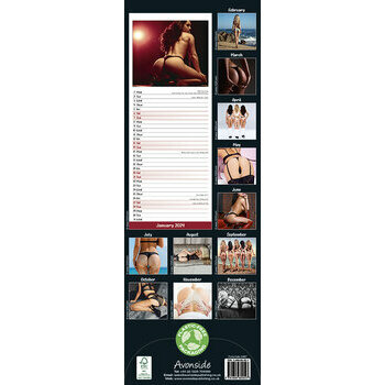 Calendrier 2024 Derriere Femme Sexy slim Calendrier 2024 Derriere Femme Sexy slim