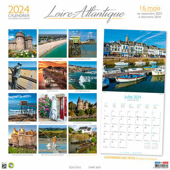Calendrier 2024 Loire atlantique