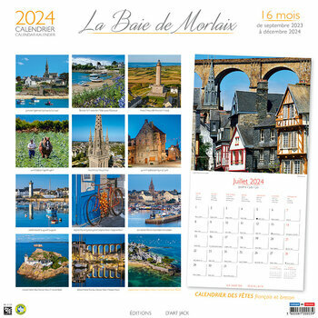 Calendrier 2024 Baie de Morlaix