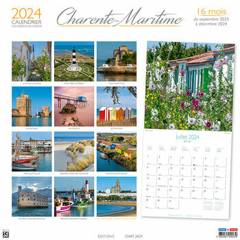 Calendrier 2024 Charente maritime - port