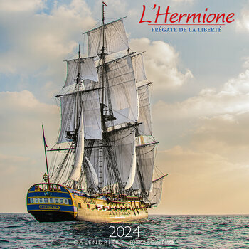 Calendrier 2024 L'hermione Calendrier 2024 L'hermione