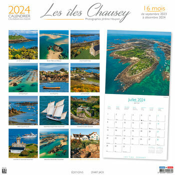 Calendrier 2024 Iles Chausey