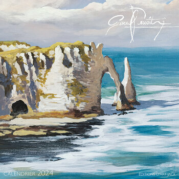 Calendrier 2024 Normandie Etretat - Pascal Benoit