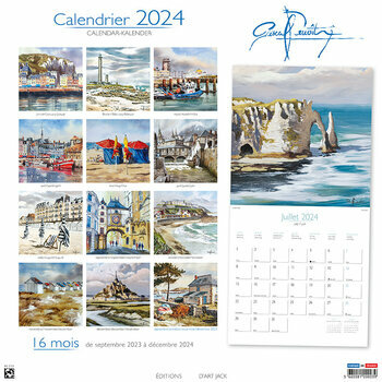 Calendrier 2024 Normandie Honfleur- Pascal Benoit Calendrier 2024 Normandie Honfleur- Pascal Benoit