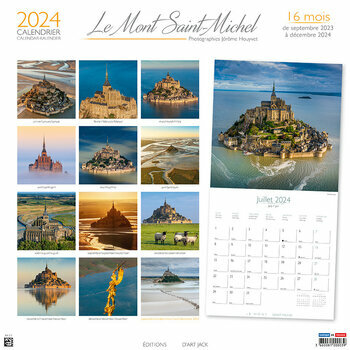 Calendrier 2024 Mont Saint Michel