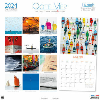 Calendrier 2024 Côté mer -Philipp Plisson Calendrier 2024 Côté mer -Philipp Plisson