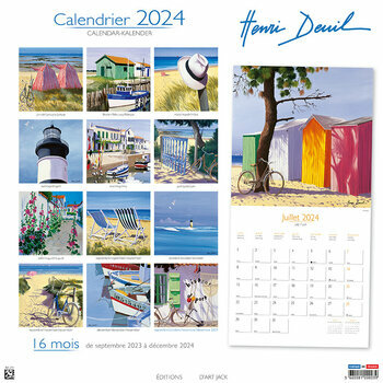 Calendrier 2024 Mer - Henri Deuil Calendrier 2024 Mer - Henri Deuil
