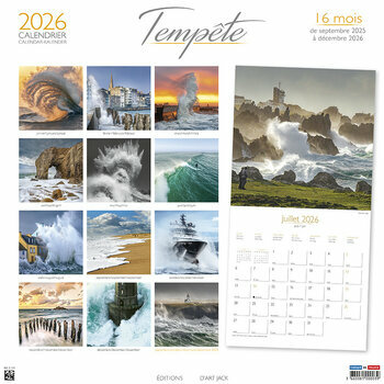 Calendrier 2024 Tempête -Phlipp Plisson