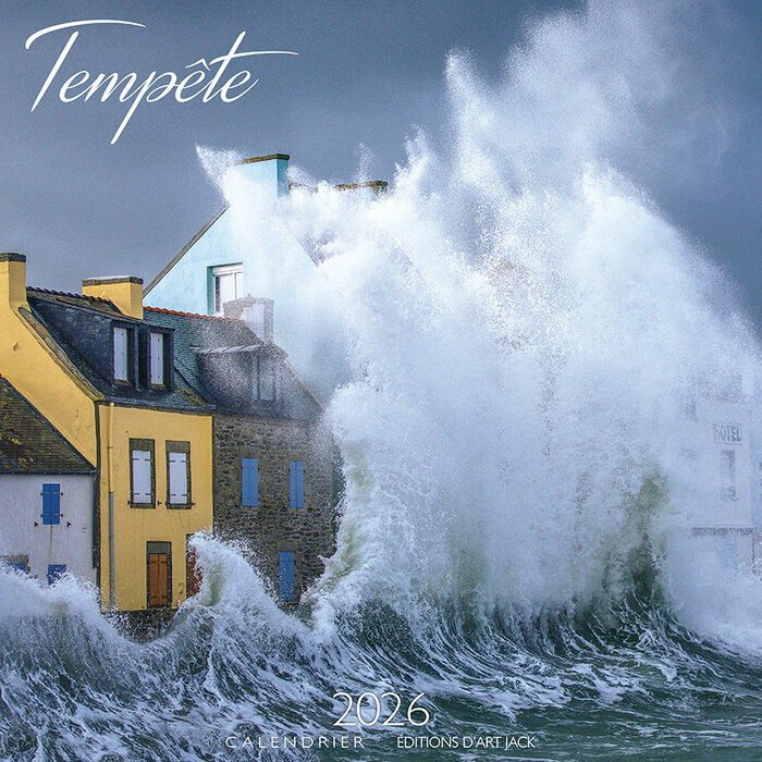 Calendrier Mural 2026 tempte Atlantique